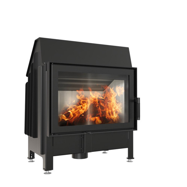 Kominek powietrzny stalowy KRATKI ZIBI 11 kW Ø 180