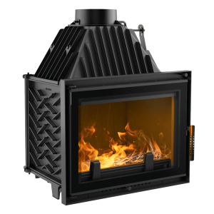 Kominek powietrzny żeliwny KRATKI ZUZIA DECO 15 kW Ø 200