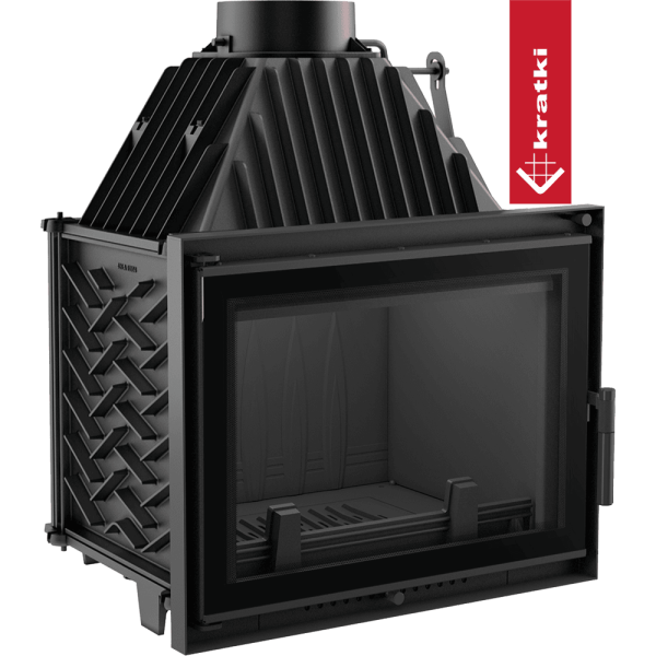 Kominek powietrzny żeliwny KRATKI ZUZIA DECO 15 kW Ø 200