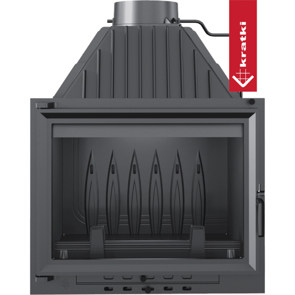 Kominek powietrzny żeliwny KRATKI ZUZIA ECO 12 kW Ø 200