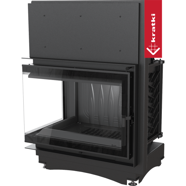 Kominek powietrzny żeliwny KRATKI ZUZIA DECO BS 15 kW Ø 200
