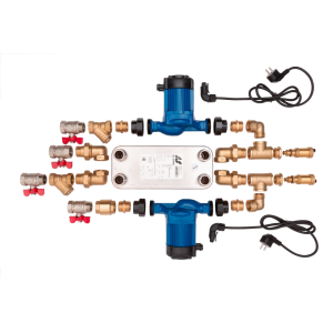 Zestaw wymiennikowo-pompowy 15 płytowy