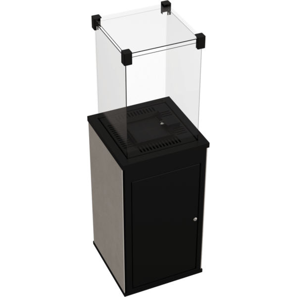 Ogrzewacz gazowy wolnostojący PATIO mini spiek kwarcowy FOKOS SALE - sterowanie manualne